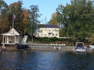 Rosslyn from Lake Champlain in October (Photo: Kelly Youngs-Schmitt)