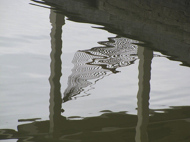 Rosslyn Boathouse and Hammock Reflections (Photo: Eve Ticknor)