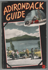 Cover of 1949 Adirondack Guide that feature Essex and Willsboro, and that includes a Sherwood Inn advertisement. (Source: Adirondack Guide via David Brayden)