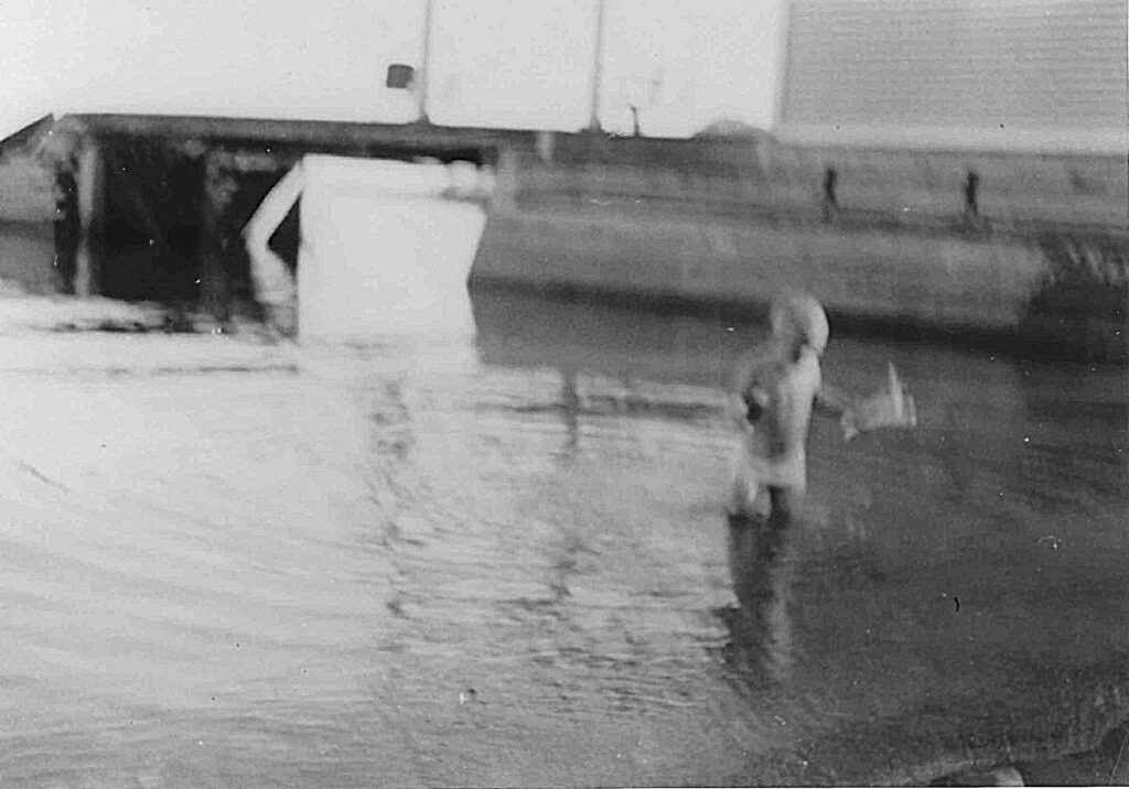 Phil Keuhlen at the Sherwood Inn, August 1951 (Source: Phil Keuhlen)