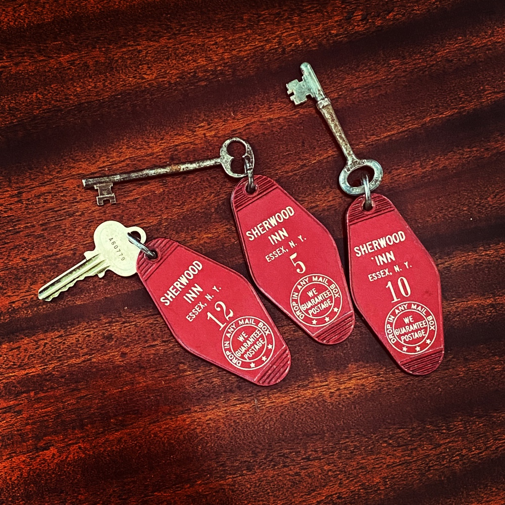 Sherwood Inn Room Keys